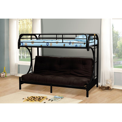 Wildon Home ® Twin over Full Futon Bunk Bed
