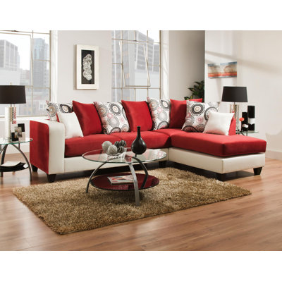 Wildon Home ® Analese Reversible Chaise Sectional