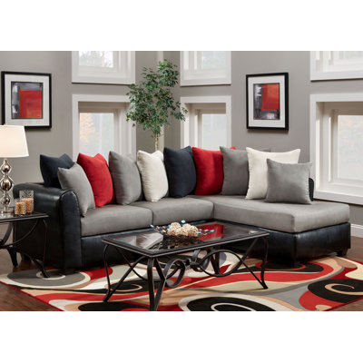 Wildon Home ® Brianna Victory Lane Sectional