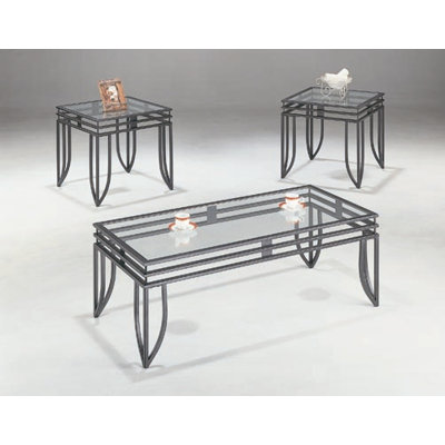 Wildon Home ® Lake Oswego 3 Piece Cof..