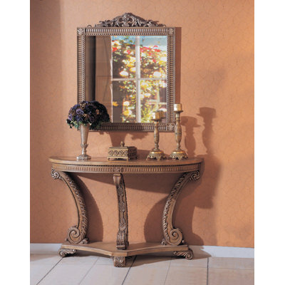 Wildon Home ® Barbados Console Table with Mirror