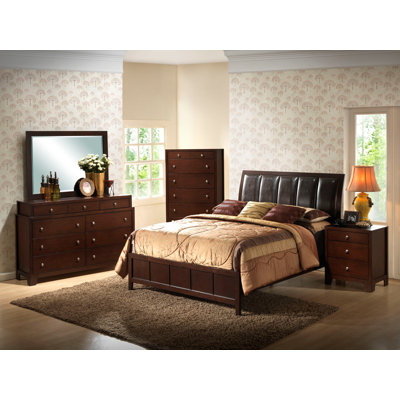 Wildon Home ® Weber Sleigh Customizable Bedroom..