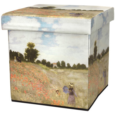 Oriental Furniture Monet Poppies Stora..