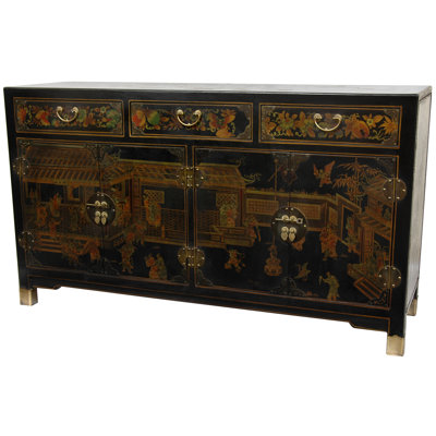 Oriental Furniture Large Buffet Table