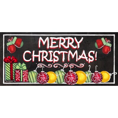 Evergreen Enterprises, Inc Merry Christmas Sassafras Switch Mat ...