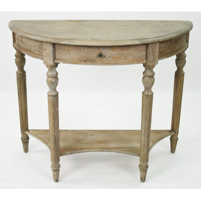 Zentique Inc. Demi Lune Wall Console Table