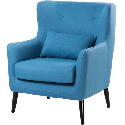 Merax Wingback Upholstered Arm Chair