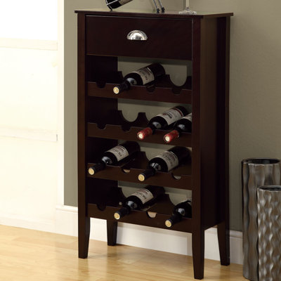 Monarch Specialties Inc. 16 Bottle Floor Wine Rack