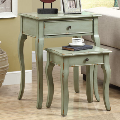 Monarch Specialties Inc. 2 Piece Nesting Table S..