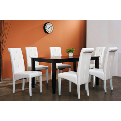 Warehouse of Tiffany Tiffany 7 Piece Dining Set