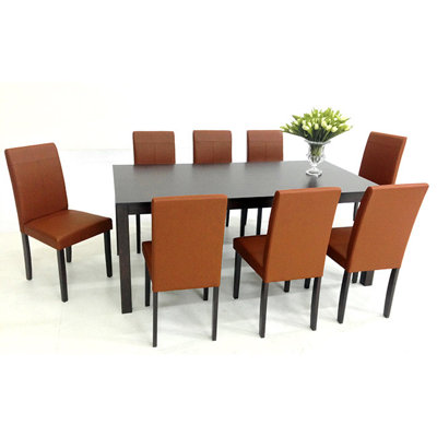 Warehouse of Tiffany 9 Piece Dining Set