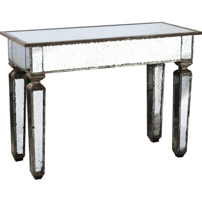 A&B Home Mirror Console Table