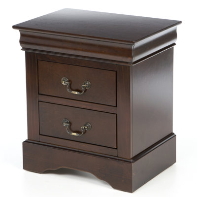 Alcott Hill Hopkinsville 2 Drawer Nightstand
