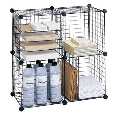 Safco Products Company Wire Cube Shelv..