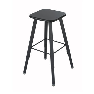 Safco Products Company Height Adjustable Stool with Footrest