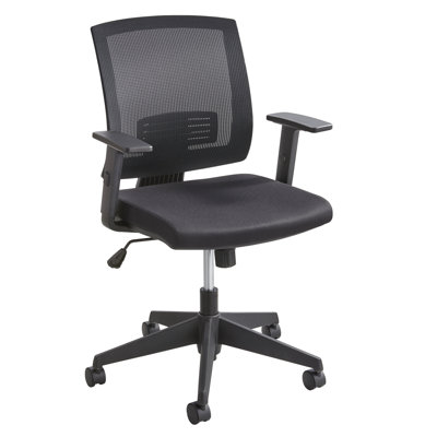 Safco Products Company Mid-Back Mezzo Mesh Task Chair with Arms