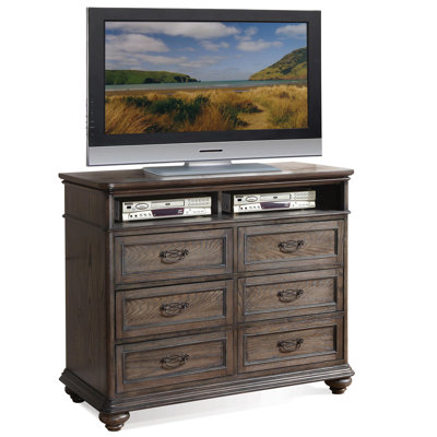Rosalind Wheeler Beckles 6 Drawer Media Chest