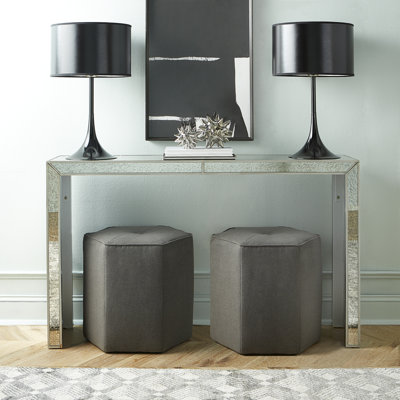 DwellStudio Nikko Mirrored Console Table