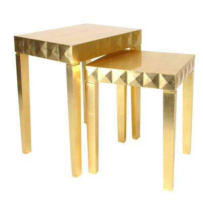 Wayborn 2 Piece Nesting Table Set