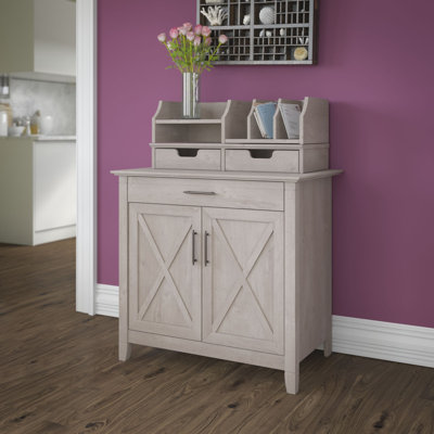 Bush Furniture Key West Credenza Desk ..
