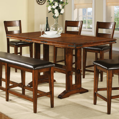 Loon Peak Agatha Counter Height Extendable Dinin..