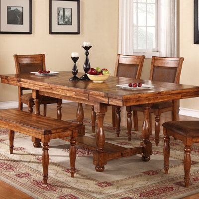 Loon Peak Log Lane Village Dining Table