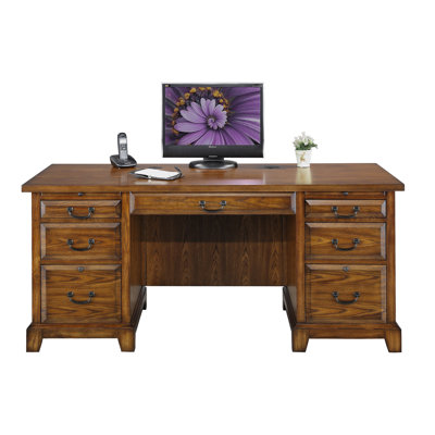 Darby Home Co Schueller Executive Desk