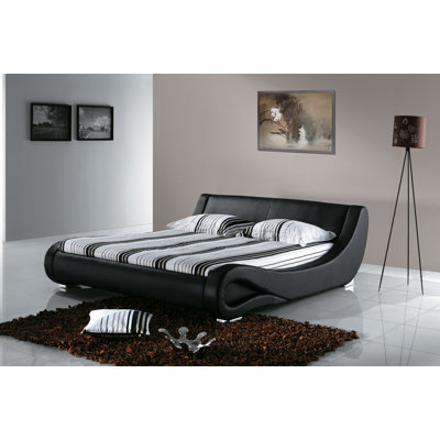 AC Pacific Upholstered Platform Bed