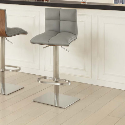 AC Pacific Adjustable Height Swivel Bar Stool