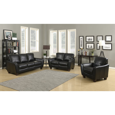 AC Pacific Sawyer 3 Piece Living Room Set