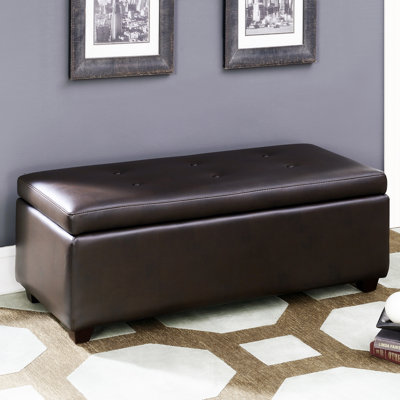Check price and read more information from recommend store. AC Pacific Contemporary Button Tufted Storage Leather Ottoman