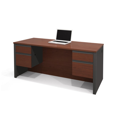 Bestar Prestige Computer Desk with Dua..