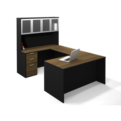 Bestar Pro-Concept U-Shape Desk with H..