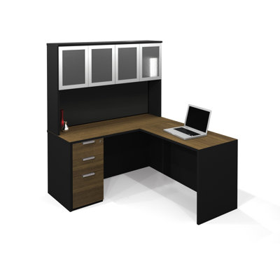 Check price and read more information from trusted store. Bestar Pro-Concept Executive Desk with High Hutch and Pedestal