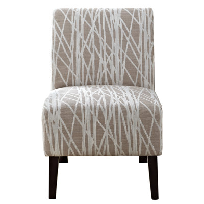 Simpli Home Woodford Slipper Chair