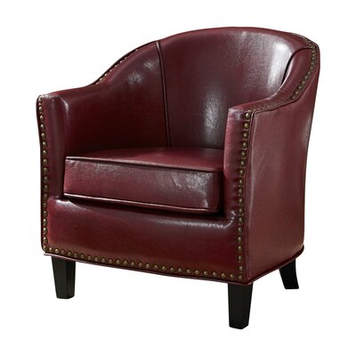 Simpli Home Kildare Barrel Chair &amp; Reviews | Wayfair.ca