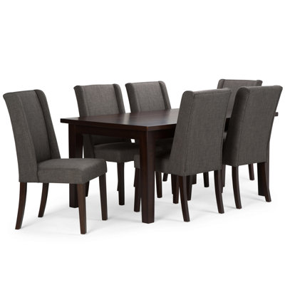 Simpli Home Sotherby 7 Piece Dining Set