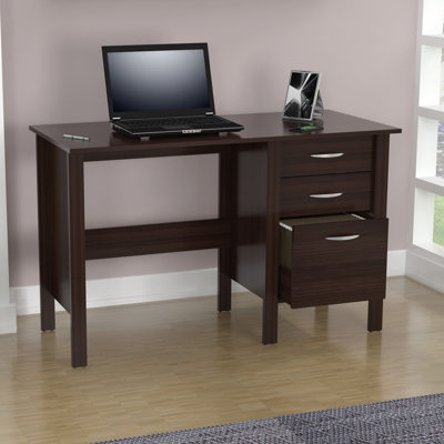 Inval Computer Desk with 3 Drawers