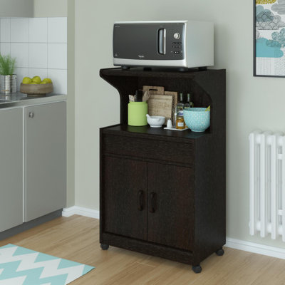 Andover Mills Howland Microwave Cart