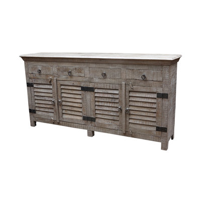 MOTI Furniture 4 Drawer Buffet