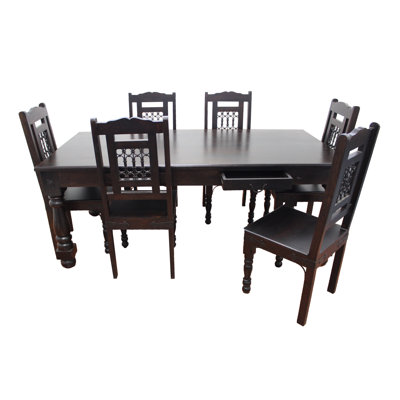 MOTI Furniture Bliss 7 Piece Dining Set