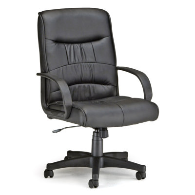 Check price and read more information from trusted store. OFM Mid-Back Leatherette Executive Chair with Arms