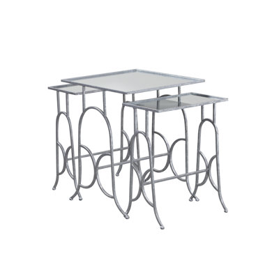 House of Hampton Mendel 3 Piece Nesting Tables