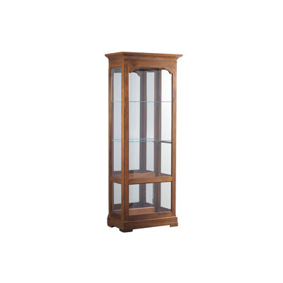 Loon Peak Canola Large Curio Cabinet