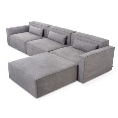 Gus* Modern Mix Modular 4 Piece Sectional