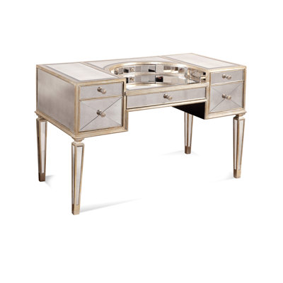 House of Hampton Sandbach Mirrored Desk