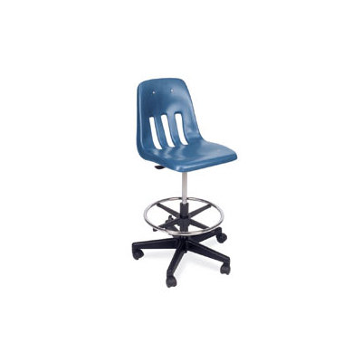 Virco 9000 Series Mid-Back Drafting Chair