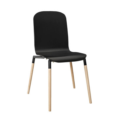 Modway Stack Wood Side Chair (Set of 4)