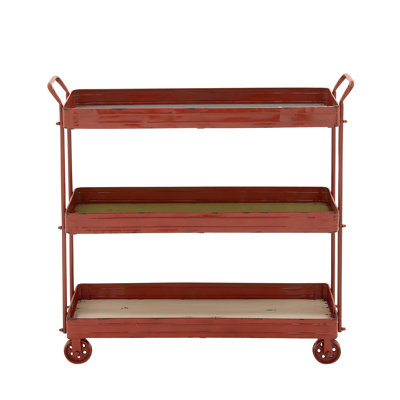 Woodland Imports Simply Distinctive Serving Cart