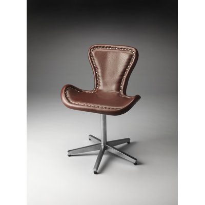 Butler Loft Midway Aviator Leather Swivel Chair